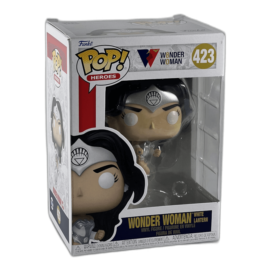 Funko Pop! Wonder Woman Als White Lantern – Limited Edition Vinylfigur